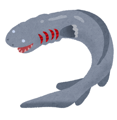 深海魚 ラブカ の生態 特徴を徹底解説 生きた化石の由来とは 深海の庭を歩く ぶらぶらラブカ